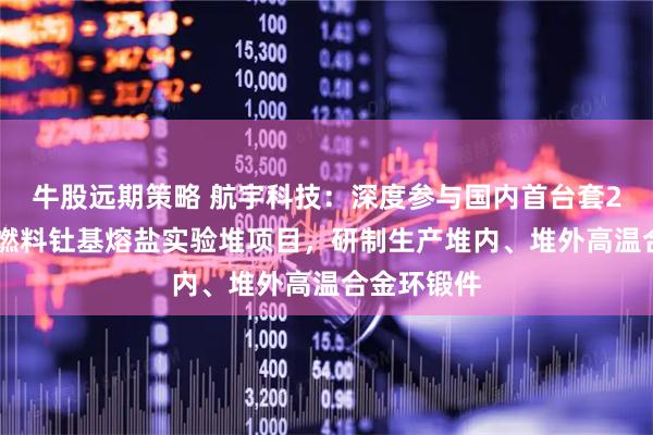牛股远期策略 航宇科技：深度参与国内首台套2MWt液态燃料钍基熔盐实验堆项目，研制生产堆内、堆外高温合金环锻件